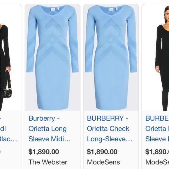 NWT Burberry Orietta Dress - Picture 4 of 4